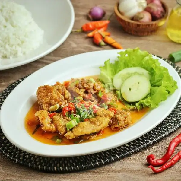 Nasi Ayam Asam Manis | Atjeh Kupi, Pekanbaru