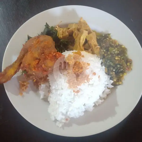 Nasi Ayam Balado | Rumah Makan Padang Sumber Rezeki, Gunung Batukaru