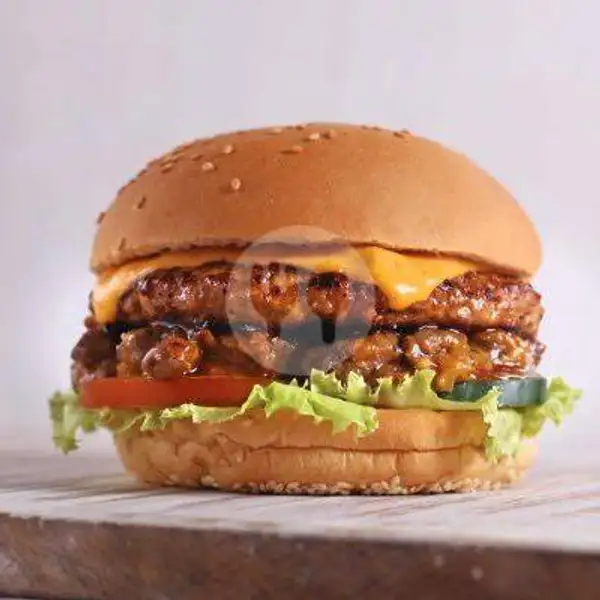 Burger Cinta Dua Hati | Kebab Cinta Pradah, Dukuh Pakis