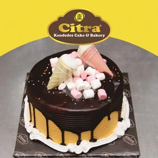 T Marshmallow Pasir 15 Cm | Citra Kendedes Cake & Bakery, Sulfat