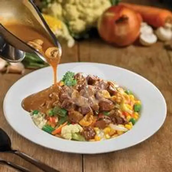 Mix Beef Rice | Abuba Steak, Prabu Dimuntur
