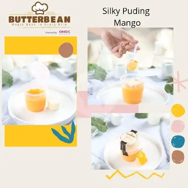 Puding Silky Mangga | Butterbean Cake Patisserie