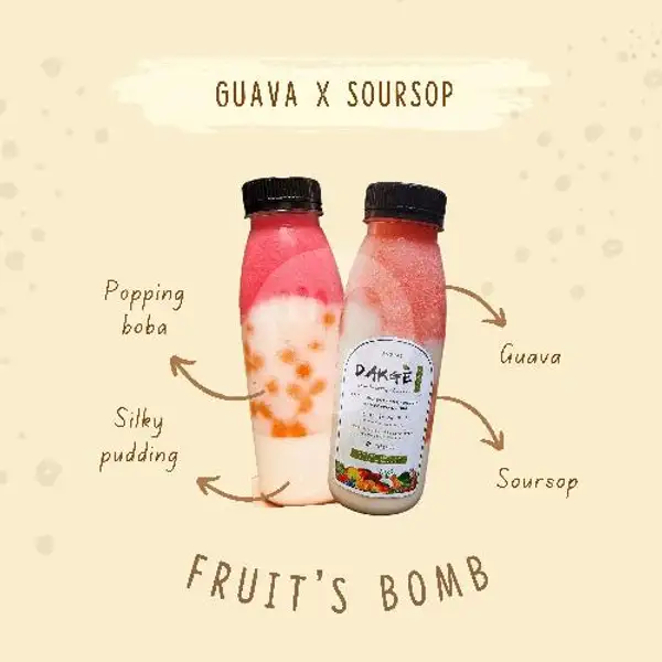 Guava x Soursop | Healthy Culinary Bandung DAKGE : Jus Buah, Smoothies, Mandu