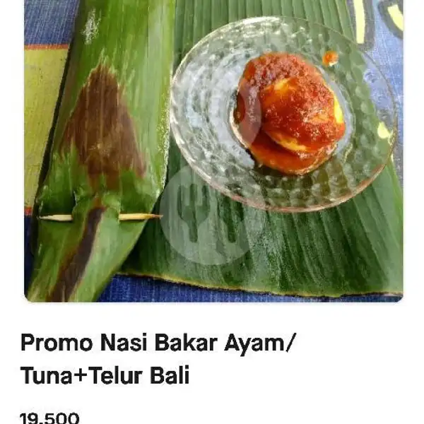 Nasi Bakar+Telur Bali | Nasi Krawu Hj Azizah, Tambaksari