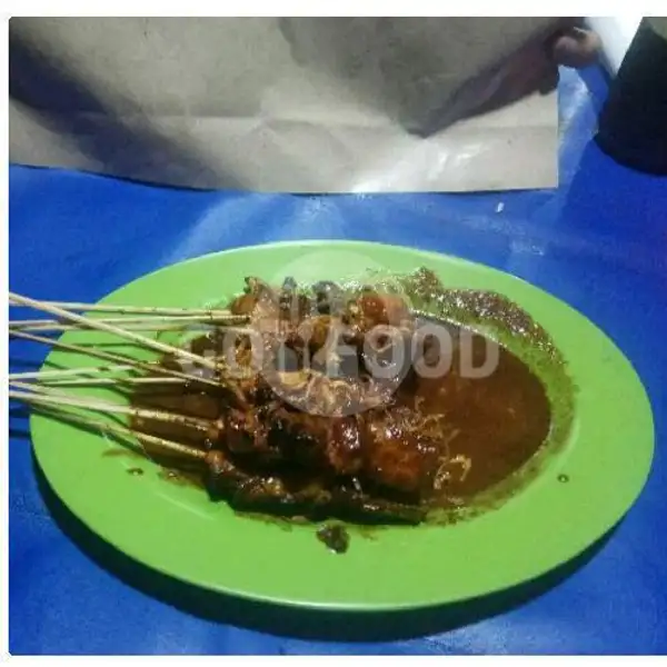 Sate Ayam 10 Tusuk Daging Dan Kulit | Warung Sate Salsabila, Tanjung Duren (Pasar Kopro)