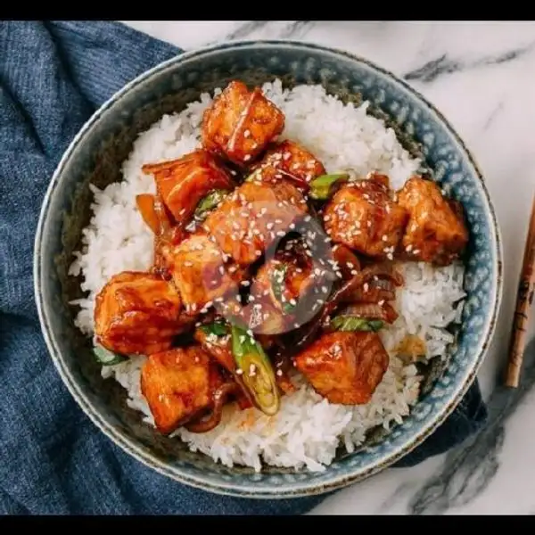 Paket : Rice Bowl Chicken Teriyaki ! | Ayam Geprek Sambal MATAH Pa' Edi