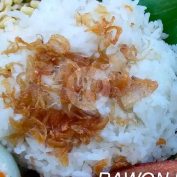 Nasi Putih Premium Beras Sumo Terbaik | Nasi Pecel Pincuk Madiun Mbak Ely Nagrak 