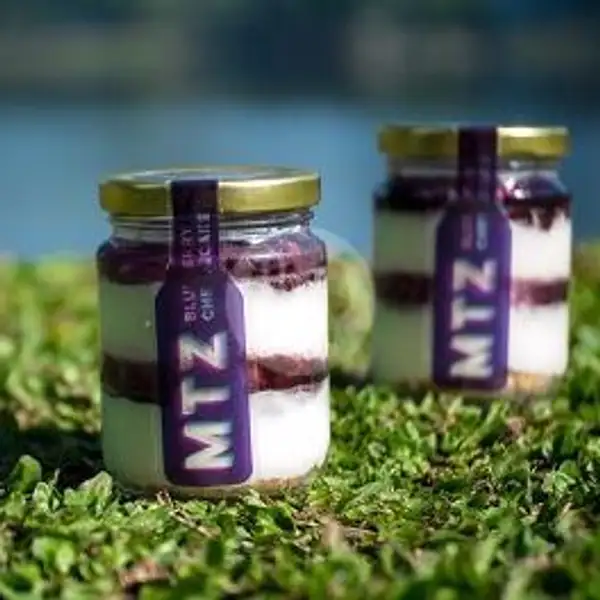 Blueberry Cheesecake In a Jar | MTZ Cheesecake, Tomang