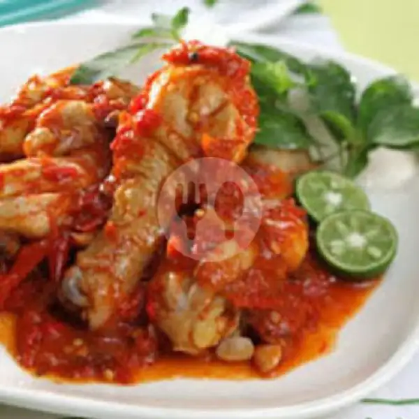 Ayam Sambal + Nasi | Warung Nasi Goreng Patai, Batam