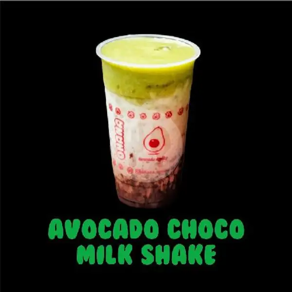 Avocado Choco Milkshake Reguler | Ohana Avocado