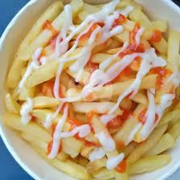 Frenc Fries / Kentang Goreng Mayonaise | Ayam Geprek Farish, Tlogosari Kulon