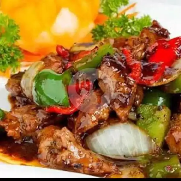Ricebowl Ayam lada hitam Free Nutrisari | seblak eonni , ricebowl , lumpia basah dan pisang keju, Sukajadi