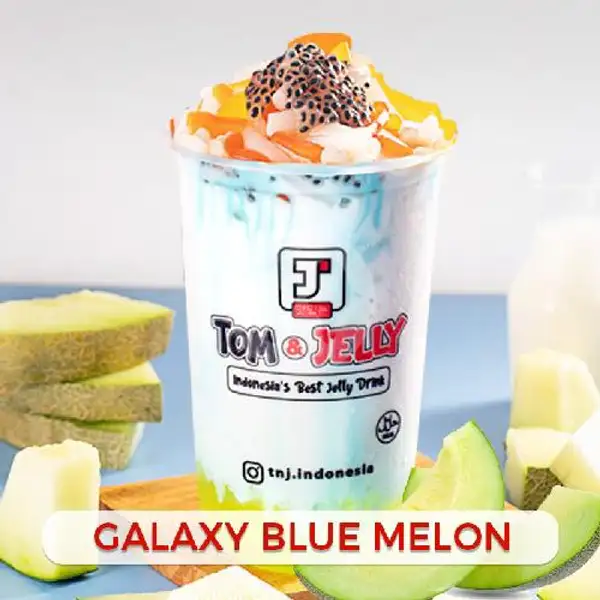 Melon Galaxy Blue | Minuman Tom And Jelly, Kezia