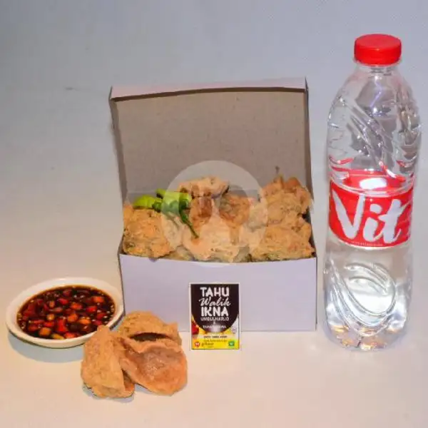 Paket Box isi 10 Sambal Kecap + Air Mineral 600ml | Tahu Walik Ikna, Umbulharjo