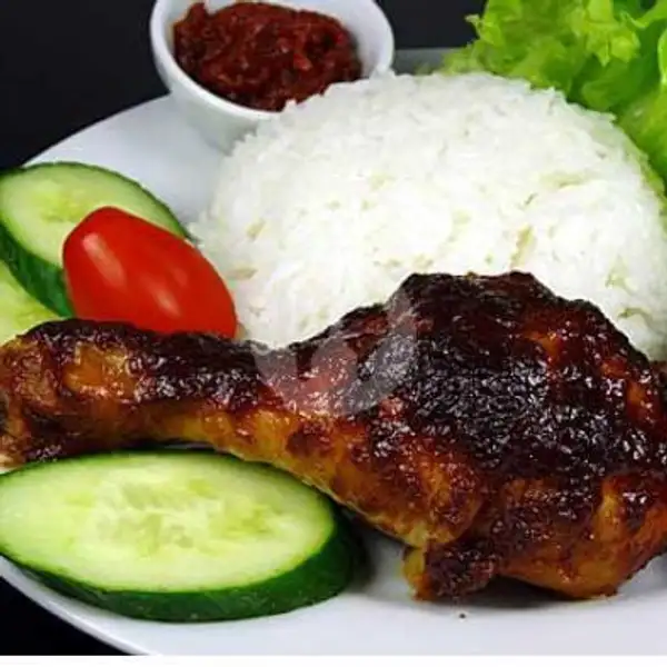 Nasi+ Ayam Bakar | Ayam Gemoy, Duren Sawit