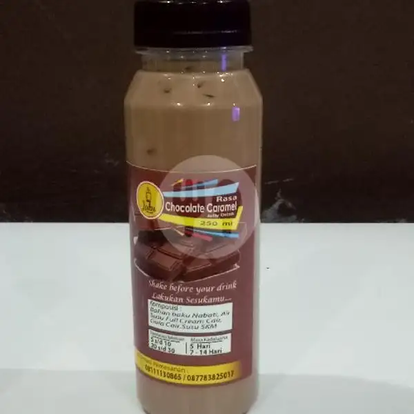 Chocolate Caramel 250 ml | Rafif Snack, Cempaka Putih