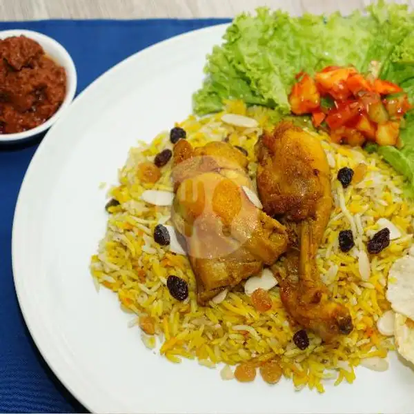 Nasi Kabsah Ayam Komplit | Kebuli Omar
