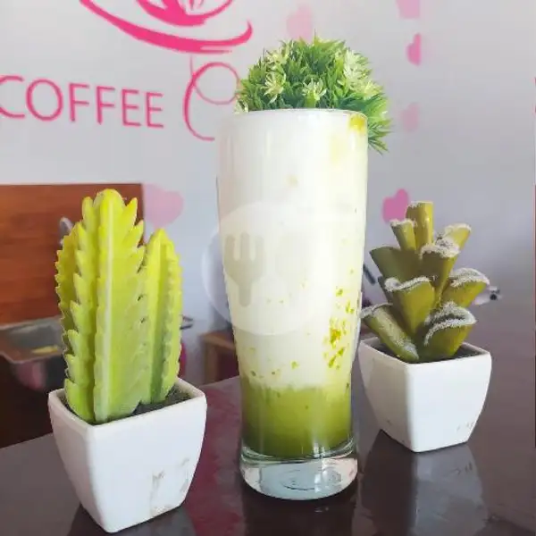 Hot Greentea Latte | Tahu Susu & Coffee Cinta Jl baru lingkar caracas cilimus