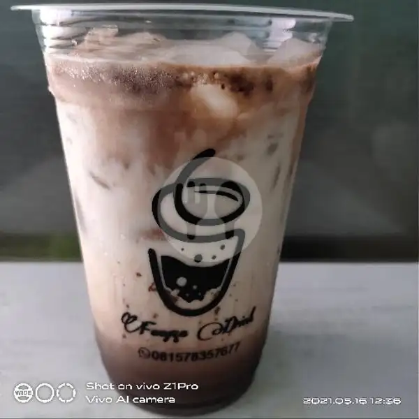Choco Vanilla | Pangsit goreng Faeyza, Pasirmuncang. 