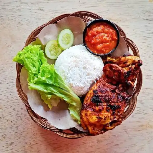 Nasi Ayam Bakar Dada (SAMBEL DOWER) | Dapur Bawang(Sambel Dower)