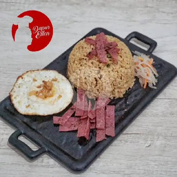 Nasi Goreng Beef Bacon | Nasi Goreng Sop & Pizza Dapur Ellen, Sudirman Street
