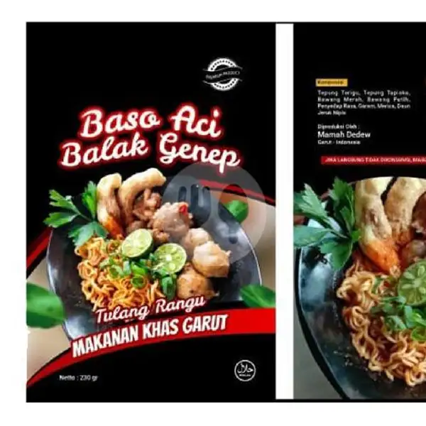 Baso Aci Balak Genap Tulang Rangu | Nopi Frozen Food