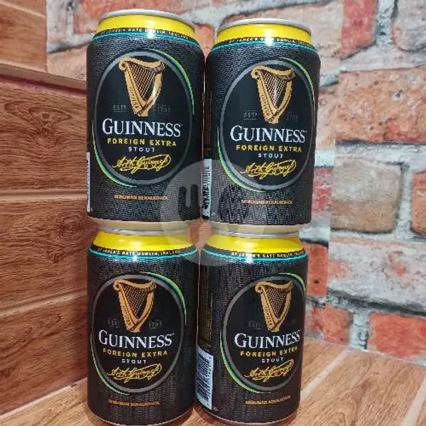 Paket 4 Kaleng 320ml Bir Hitam Guinness | Beer Bir Outlet, Sawah Besar