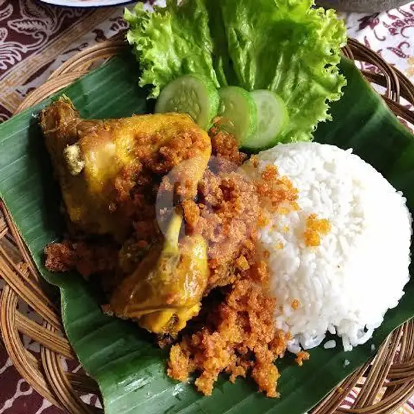 Ayam Goreng Kremes + Nasi (dada) | Ayam Bakar Madu & Goreng Kremes MAMA IRA, Bekasi Barat