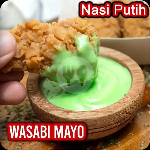 Wasabi Mayonaise x3 + Nasi Putih | Wings Street Kukusan ala Chef Rama