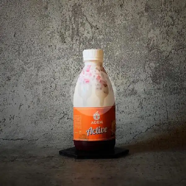 Korean Fresh Strawberry Milk (350ml) | Adem Juices & Smoothies, Denpasar