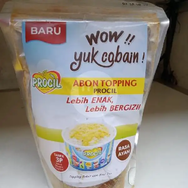 Toping Abon Per Packing Ecer 3500 | Bubur Bayi Organic Procil Jl.Batoe/H.Lele
