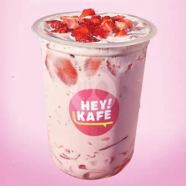 Hey-Shake Strawberry Heaven | Hey Kafe, Pecenongan