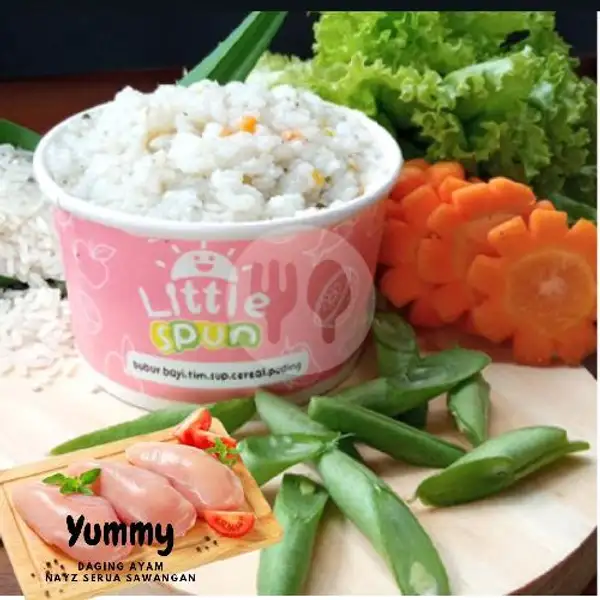 Nasi Tim Menu Yummy (Menambah Nafsu Makan) | Nayz Bubur Bayi Cinangka, Sawangan