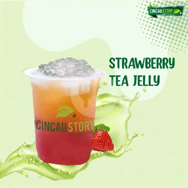 Strawberry Tea | Cincau Story, SPBU Pertamina