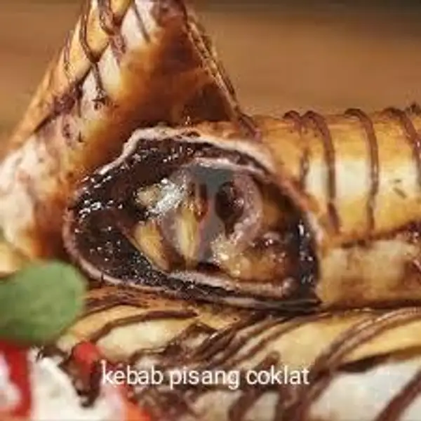 Kebab Pisang Coklat Kacang | Arabian Kebab & Burger, Kisaran Barat