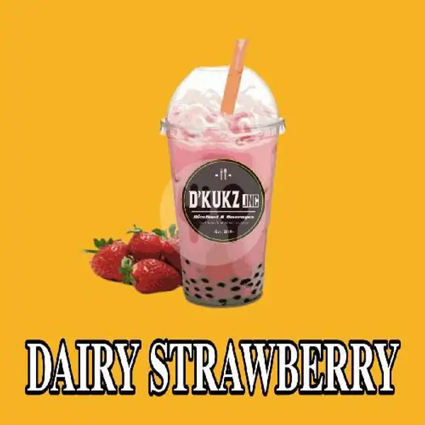 Dairy Strawberry (kecil) | D'KUKZ.inc Rice Bowl & Beverages, Karawaci