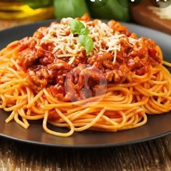 Spaghetty ( Pedas/ Tidak Pedas ) | Kedai Kopi Blue (Kopi Original, Burger, Kebab), Malang