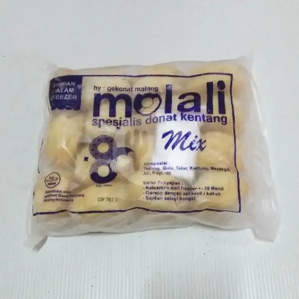 Molali Donat Kentang Mix Varian Rasa | Frozza Frozen Food