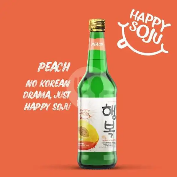Happy Soju Peach 360 ML | DD Teh Poci, Denpasar