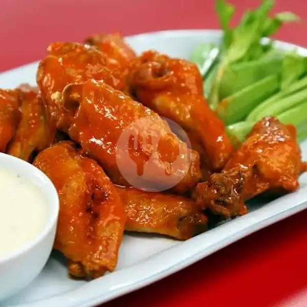 6pcs Chicken Wing Saus Asam Manis | Hot Chicken Wing 