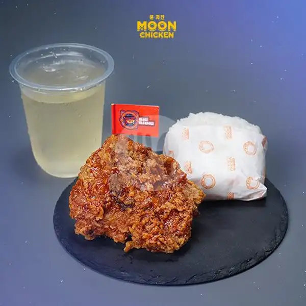 1 Pc Moon Fried Chicken Complete Set | Moon Chicken by Hangry, Harapan Indah