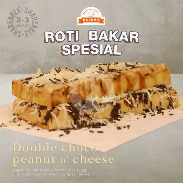 Spesial Double Choco Peanut n' Cheese Medium | Keibar, Pondok Gede