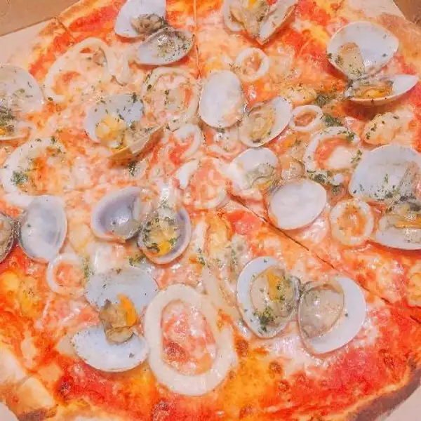 PP Seafood Pizza | Piccola Italia, Kuta
