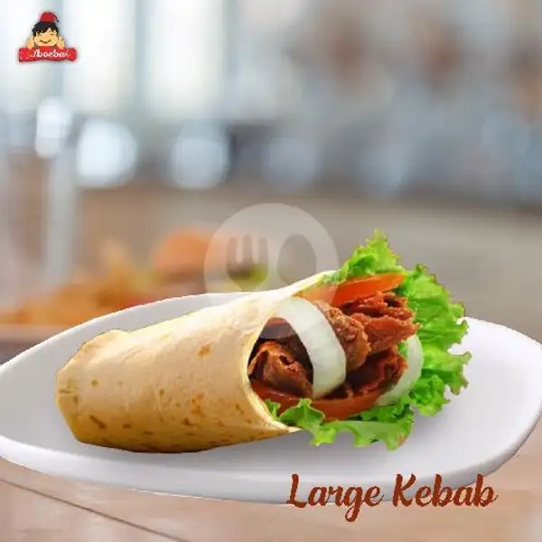 Large Kebab Beli 10 Gratis Topping Keju/Sosis | Kebab Turki Aboebah,Pondok Terong