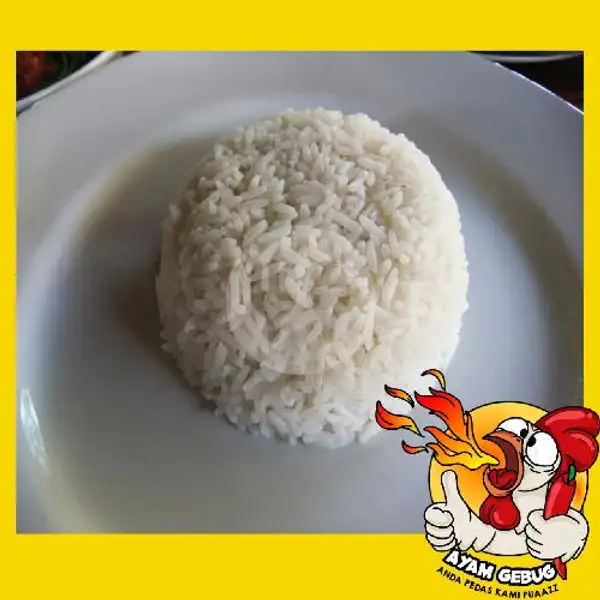 Nasi Putih | Ayam Gebug 