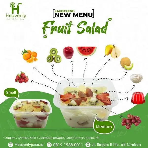 Fruit Salad (Medium) | Heavenly Juice, JL. RINJANI 2 NO. 68 PERUMNAS CIREBON