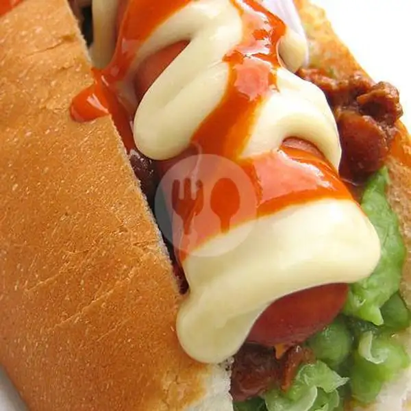 Hotdog Besar | Raja Kebab Pizza & Burger, Pasopati