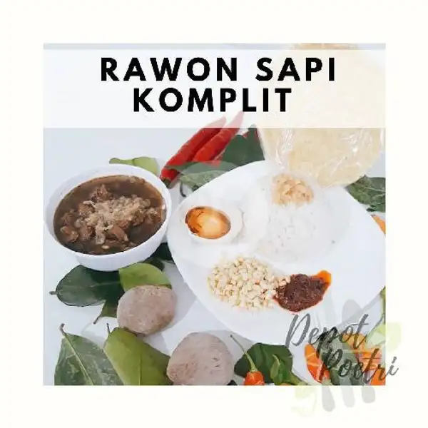 RAWON SAPI Komplit | DEPOT POETRI