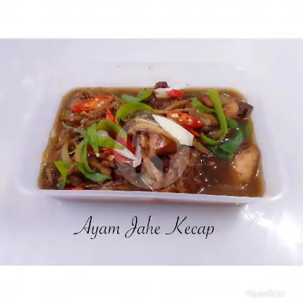 Ayam Jahe Kecap + Nasi | Kampung Kito, Lubuk Baja