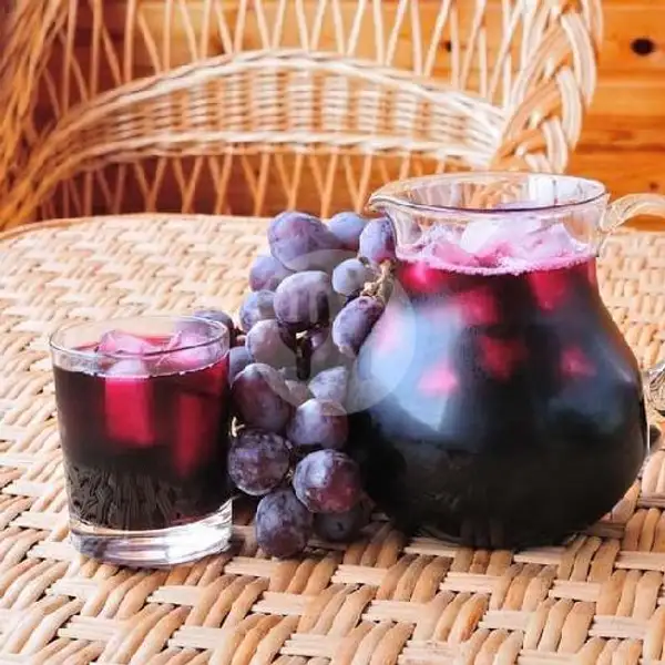 Grape juice With Ice | Warung Jus